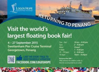 Logos Hope Returning to Penang!!