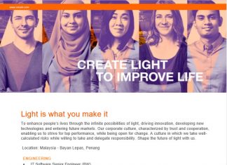 OSRAM Opto Semiconductors is Hiring!